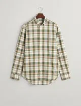 Chemise Reg Colorful Poplin Check Verte