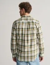 Chemise Reg Colorful Poplin Check Verte