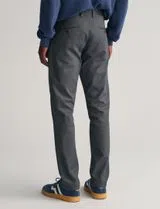 Pantalons Chino Slim Gris