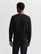 Sweatshirt Reg Shield Noir