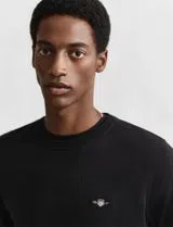Sweatshirt Reg Shield Noir
