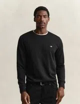 Sweatshirt Reg Shield Noir