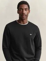 Sweatshirt Reg Shield Noir