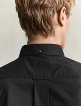 Chemise en popeline Classic regular fit Noire