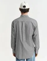 Camisa Clásica Reg Poplin Negra