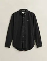 Chemise Oxford Regular Fit Pinpoint Noire