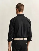 Chemise Oxford Regular Fit Pinpoint Noire