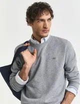 Sweatshirt Reg Shield Cinzento