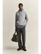 Sudadera Reg Shield Gris