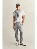 Pantalones Deportivos Reg Shield Gris