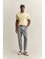 Pantalones Deportivos Reg Shield Gris