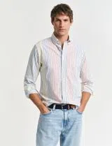 Camisa Reg Archive Oxf Multi Stripe Multicor