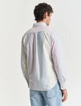 Camisa Reg Archive Oxf Multi Stripe Multicor