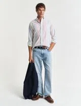 Camisa Reg Archive Oxf Multi Stripe Multicor
