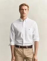 Camisa de popelina Classic regular fit Branco