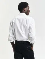 Camisa de popelina Classic slim fit Branco