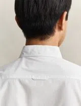 Camisa de popelina Classic slim fit Branco