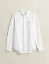 Camisa Slim Fit Classic Oxford Branco