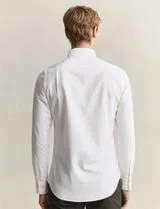 Camisa Slim Fit Classic Oxford Branco