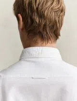 Camisa Slim Fit Classic Oxford Branco