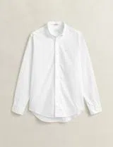 Camisa Oxford Blanca Regular Fit Pinpoint