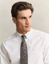 Camisa Oxford Blanca Regular Fit Pinpoint