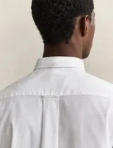 Camisa Oxford Blanca Regular Fit Pinpoint
