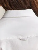 Camisa Slim Stretch Oxford Branco