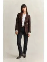 Camisa Slim Stretch Oxford Branco