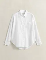 Classic White Poplin Shirt