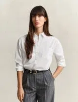 Classic White Poplin Shirt
