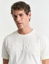 T-Shirt Embossed Bege