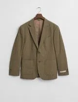 Blazer de fato Slim Castanho
