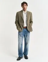 Blazer de fato Slim Castanho