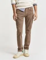 Slim Fit Desert Brown Jeans