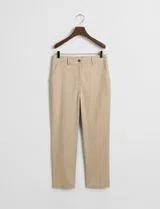 Calças Chino Slim Bege
