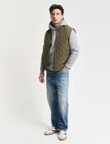 Colete acolchoado Windcheater Verde