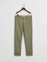 Sunfaded Green Slim Chino Pants