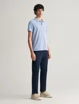 Pantalons Chino Slim Bleus
