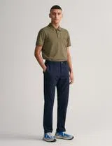 Pantalons Chino Slim Bleus