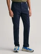Pantalons Chino Slim Bleus