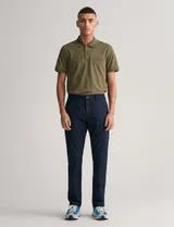 Pantalons Chino Slim Bleus