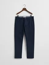 Pantalons Chino Slim Bleus