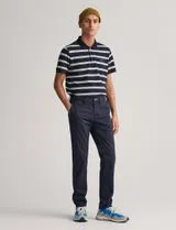 Pantalon Chino Slim Twill Bleu