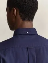 Camisa Regular Fit Pinpoint Oxford Azul