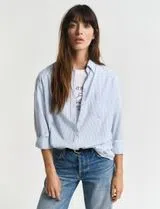 Chemise Rel Luxury Oxford Rayée BD Bleue