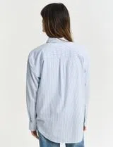 Chemise Rel Luxury Oxford Rayée BD Bleue