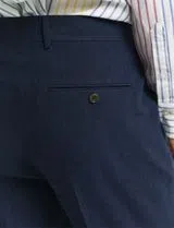 Calças de fato Slim Azul