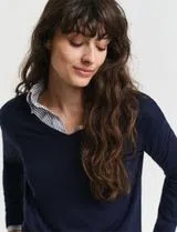 Blue Knit Sweater