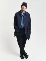 Blue Car Coat